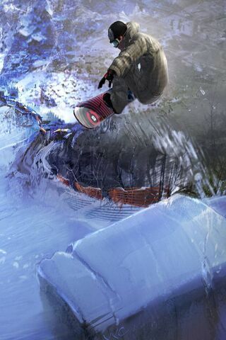 Epic Snowboard Adventure! 🏂❄️