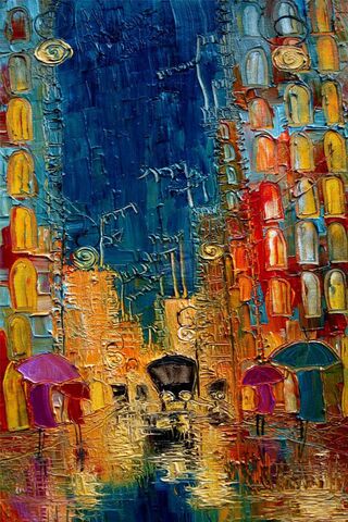 Rainy Reflections on a ..