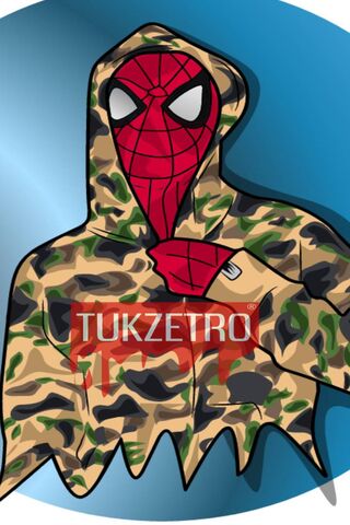 Camo Spidey: A Hero in Disguise! 🕷️🕸️