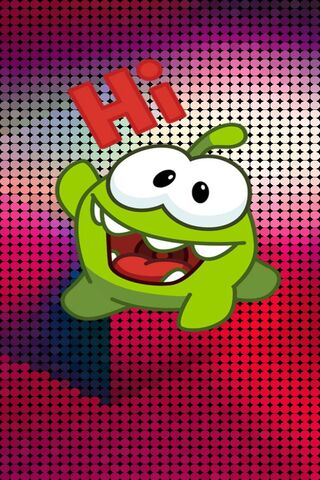 Meet Om-Nom: The Sweetest Snack Monster! 🍬