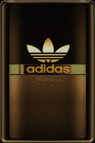 Gold Adidas