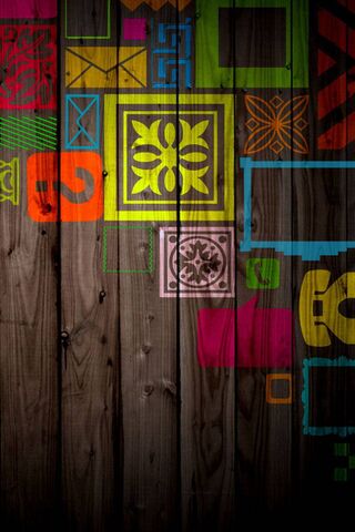 Colorful Patterns on a ..
