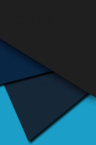 Deep Blues and Bold Shapes