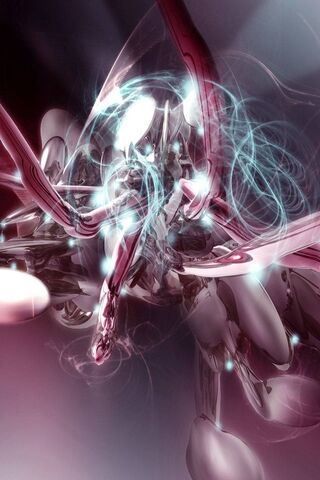 Ethereal Fusion: A Dance of Light and Form