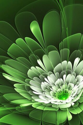 Emerald Blossom: Nature..