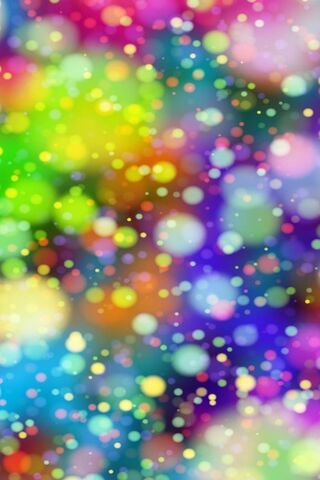 Vibrant Whirl of Colors..