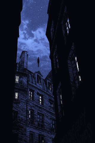 Midnight Watcher: A Haunting Gaze