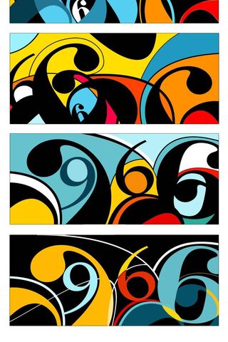 Colorful Waves of Numbers 🌊✨