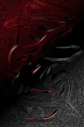 Mystical Amber Hologram: A Dance of Light and Shadow