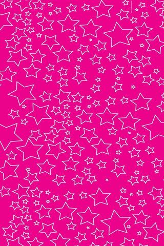 Pink White Stars