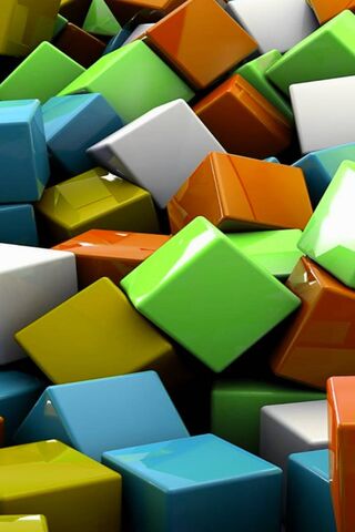 Colorful Chaos: A Playful Pile of Boxes 🎨📦