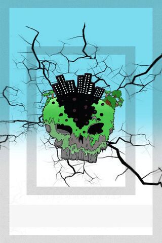 Urban Jungle: The Crane Green Skull