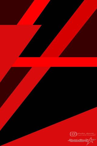 Bold Red Geometry: A Material Design Delight 🔴✨