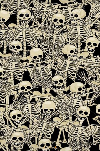 Skeleton Party Wallpaper - Download to your mobile from PHONEKY