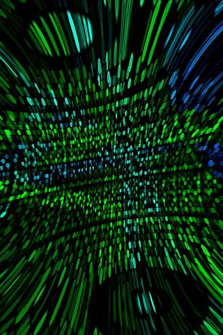Digital Depth: The Matrix Fisheye Experience 🌌💻