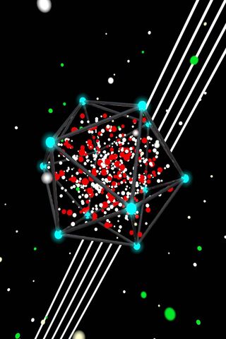 Cosmic Virus: A Dance of Particles 🌌🦠