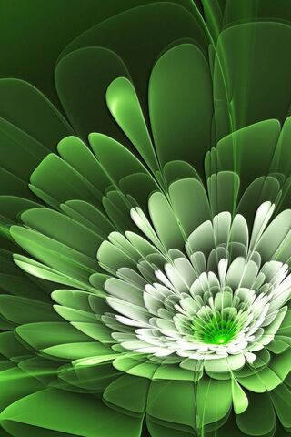 Emerald Blossom: Nature..