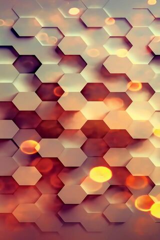 Hexagonal Harmony: A 4K Visual Delight