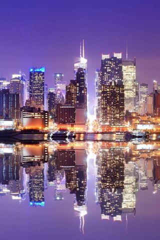 City Lights: A Nighttime Symphony 🌆✨