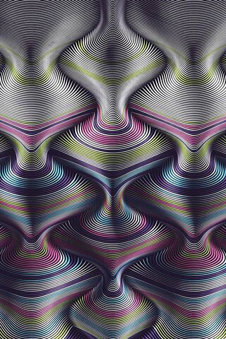 Waves of Color: A Dance of Shapes 🌊✨