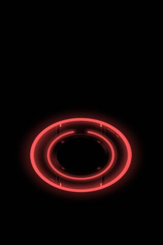 Glowing Red Disc of the Grid 🔴✨