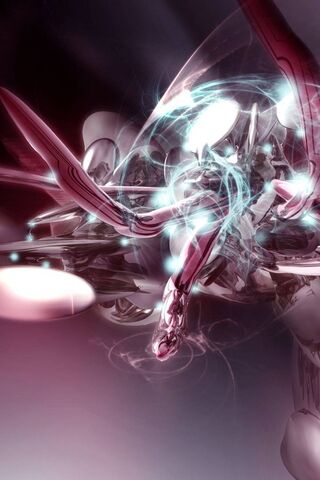 Ethereal Fusion: A Dance of Light and Form