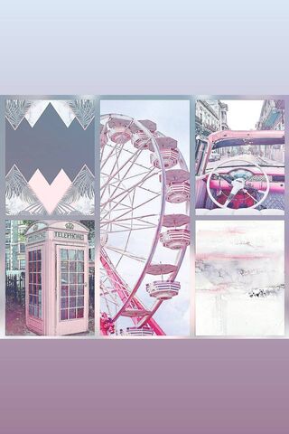 Whimsical Boardwalk Dreams 🎡🌸