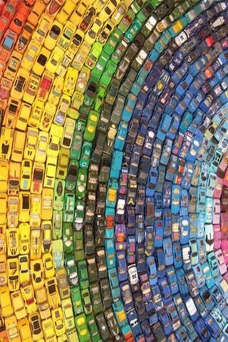 Colorful Car Collection: A Rainbow of Rides 🌈🚗