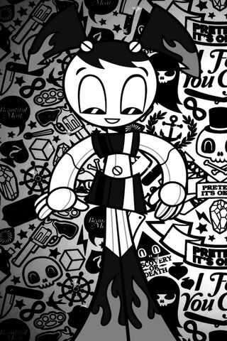 Shadowy Charm: Black Burn Jenny