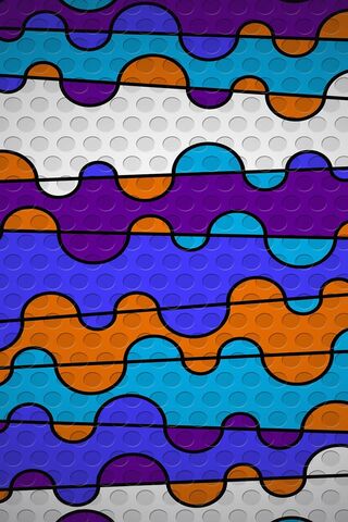 Wavy Wonders: A Colorful Journey