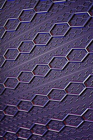 Hexagonal Harmony: A Dance of Shapes