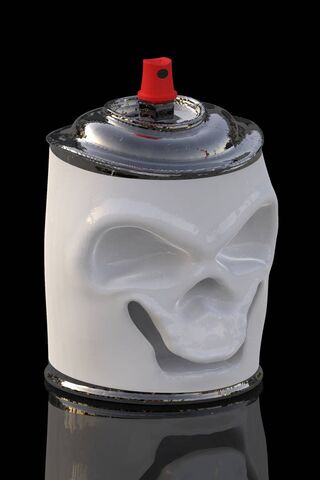 Skull Spray Paint