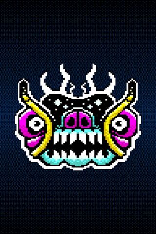 Pixelated Terror: The 8-Bit Beast Unleashed! 🎮👾