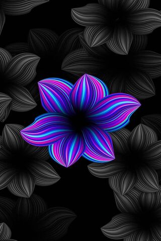 Radiant Blossom: A Dance of Colors 🌸✨