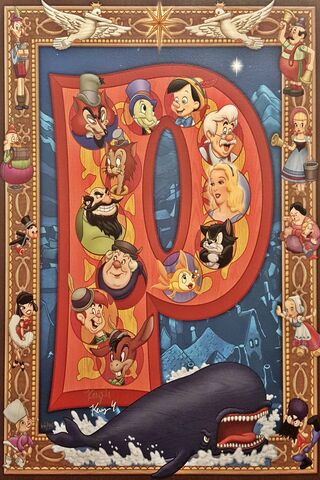 Pinocchio Disney Art