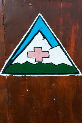 Mountain Rescue Sign