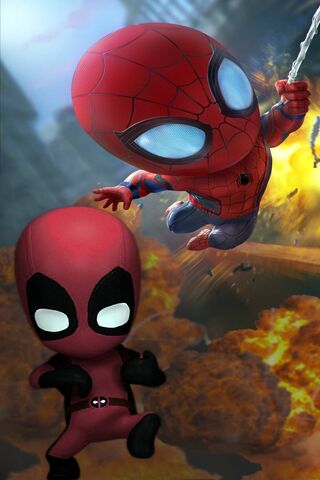 Spiderman Deadpool