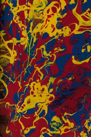 Vibrant Chaos: A Dance of Colors