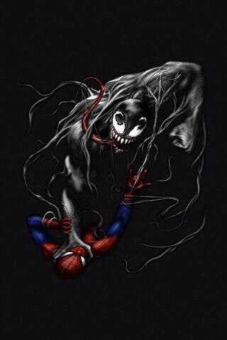 スパイダーマン対ヴェノム壁紙 Phonekyから携帯端末にダウンロード
