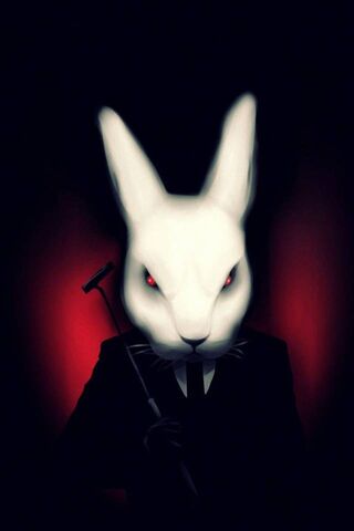 The Sinister Bunny: A Dark Encounter 🐇🔪