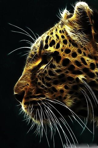 Golden Gaze: The Majestic Leopard 🐆✨
