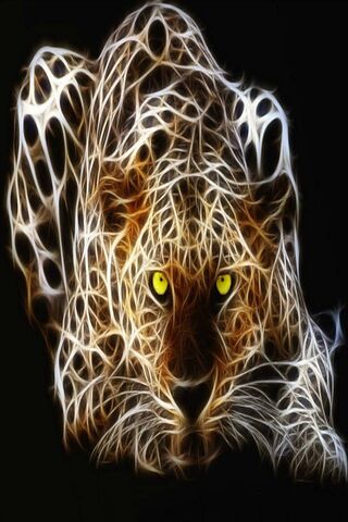 Abstract Tiger Hd