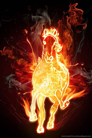 Flaming Horse