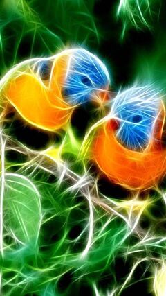 Birds 3D Wallpaper - Download to your mobile from PHONEKY