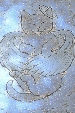 Heavenly Whiskers: The Guardian Kitten 🌌😺