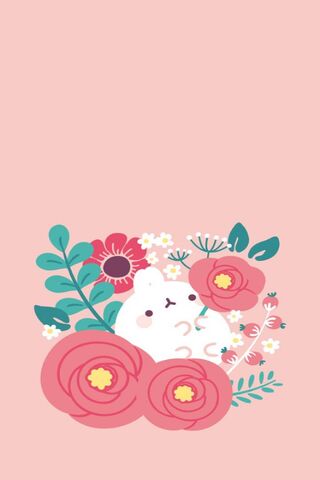 Phoneky جديدة وشعبية Molang Hd خلفيات