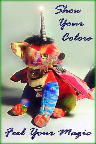 Whimsical Wonders: The Magic Alicorn Cat 🌈✨