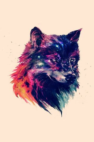 Cosmic Canine: The Galaxy Wolf 🌌🐺