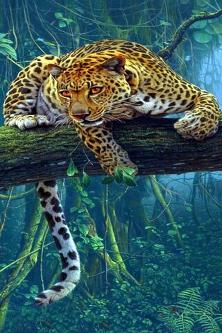 Majestic Jaguar in the Jungle 🌿🐆