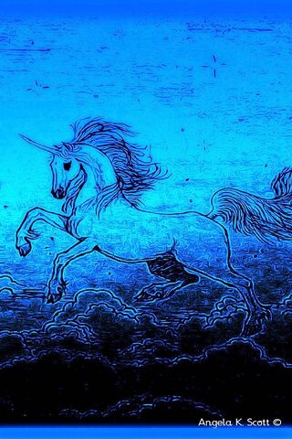 Mystical Night Gallop 🌌🦄